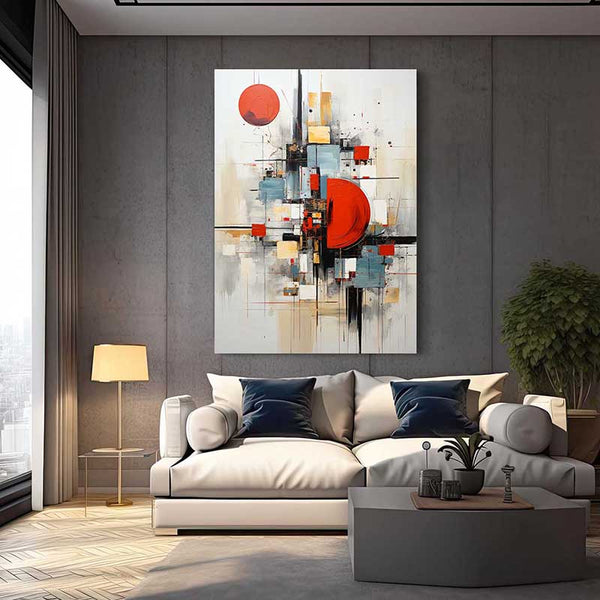 Contemporain Tableau Abstrait  | TableauDecoModerne®