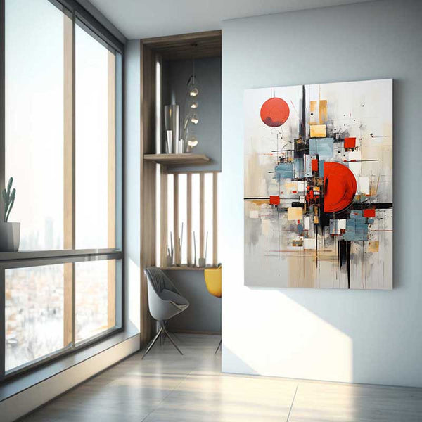 Contemporain Tableau Abstrait  | TableauDecoModerne®