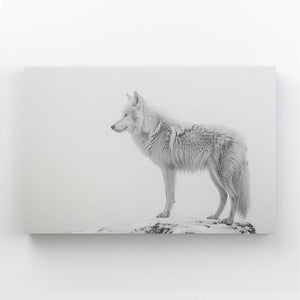 Loup Blanc Tableau | TableauDecoModerne®