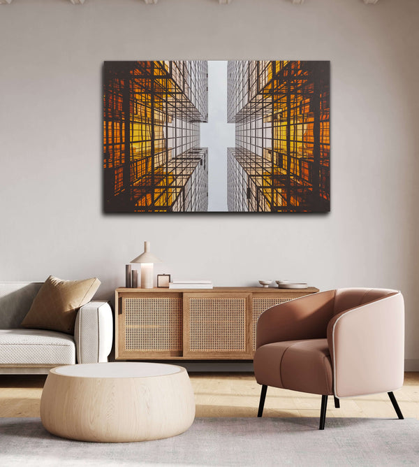 Tableau Art Abstrait Ville | TableauDecoModerne®