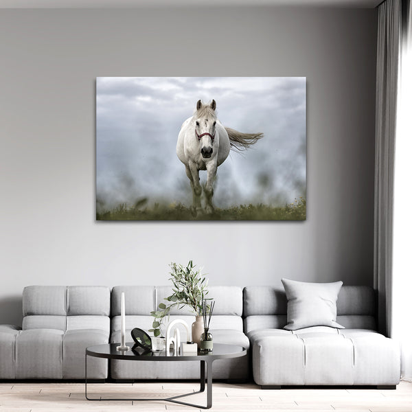 Tableau Cheval Blanc | TableauDecoModerne®