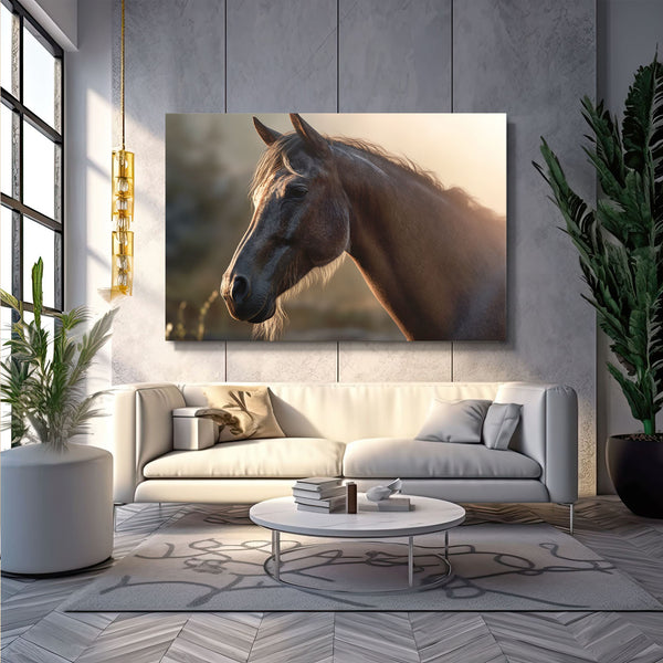 Tableau Cheval Marron | TableauDecoModerne®