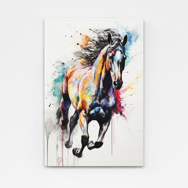 Tableau Coloré Cheval | TableauDecoModerne®