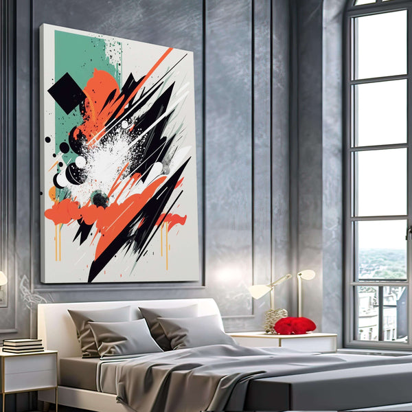 Tableau Contemporain Abstrait Design | TableauDecoModerne®