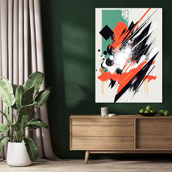 Tableau Contemporain Abstrait Design | TableauDecoModerne®