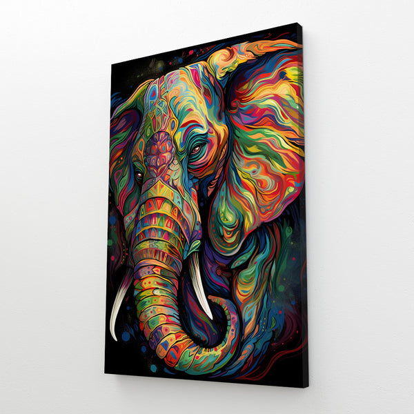 Tableau Elephant Couleur | TableauDecoModerne®