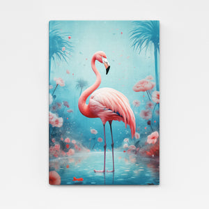 Tableau Flamant Rose | TableauDecoModerne®