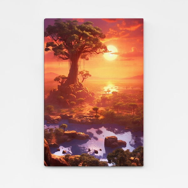 Tableau Paysage Soleil | TableauDecoModerne®