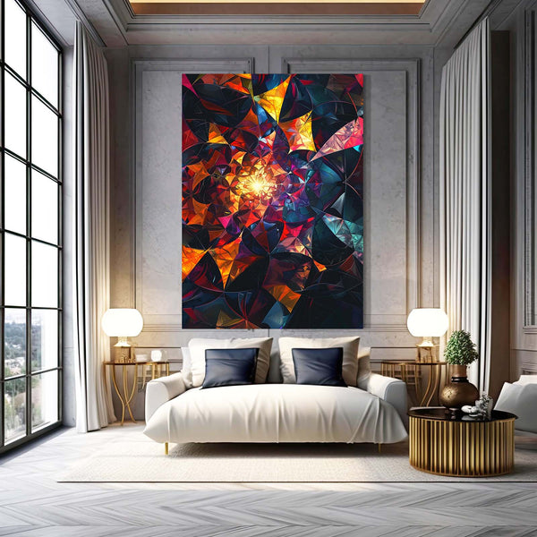 Tableau Geometrique Cosmos | TableauDecoModerne®