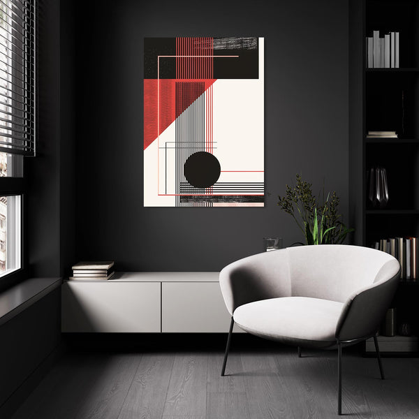  Abstraction Moderne Tableau Geometrique | TableauDecoModerne®