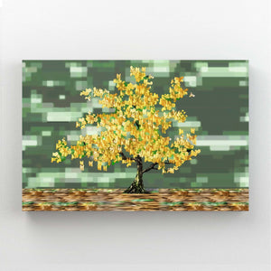 Arbre Doré Tableau | TableauDecoModerne®