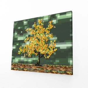 Arbre Doré Tableau | TableauDecoModerne®