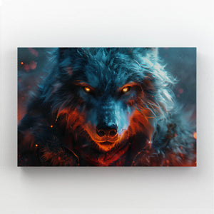 Ardente Tableau Loup | TableauDecoModerne®