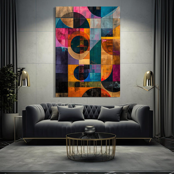 Art Moderne Tableau Geometrique | TableauDecoModerne®