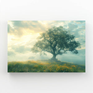 Aube Mystique Tableau Arbre | TableauDecoModerne®