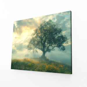 Aube Mystique Tableau Arbre | TableauDecoModerne®