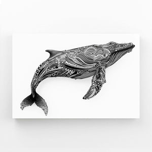 Baleine Zénith Tableau | TableauDecoModerne®