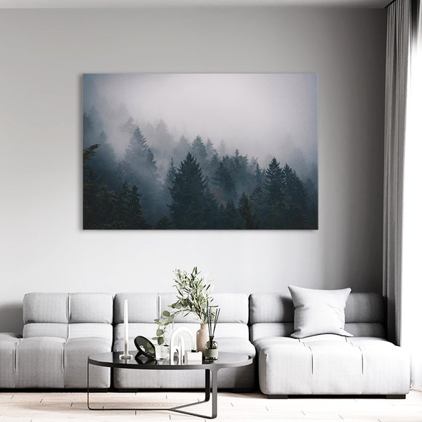 Brume Enchantée Tableau Arbre | TableauDecoModerne®