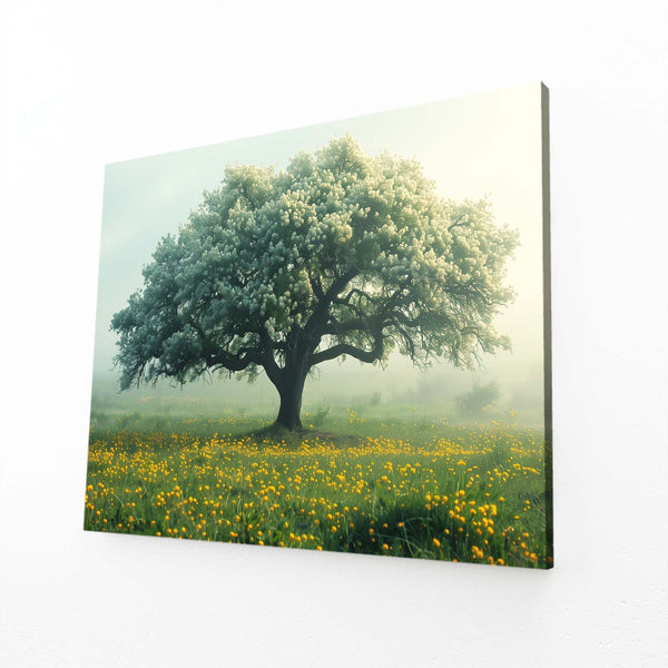 Brume Matinale Tableau Arbre | TableauDecoModerne®