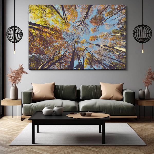 Canopée Automnale Tableau Arbre | TableauDecoModerne®