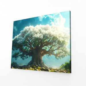 Céleste Tableau Arbre | TableauDecoModerne®