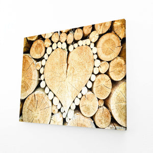 Cœur de Bois Tableau Arbre | TableauDecoModerne®