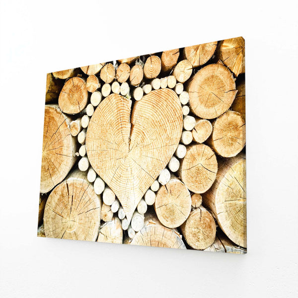 Cœur de Bois Tableau Arbre | TableauDecoModerne®