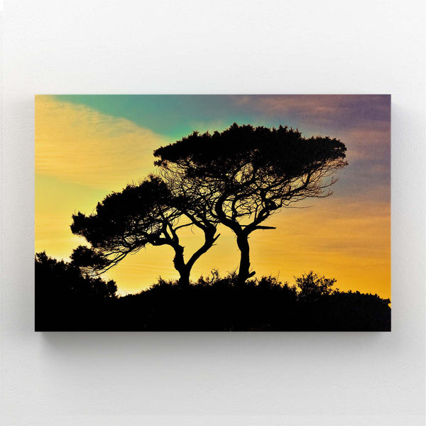 Crépuscule Doré Tableau | TableauDecoModerne®