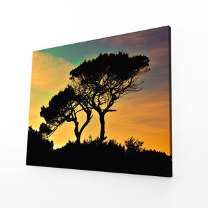 Crépuscule Doré Tableau | TableauDecoModerne®