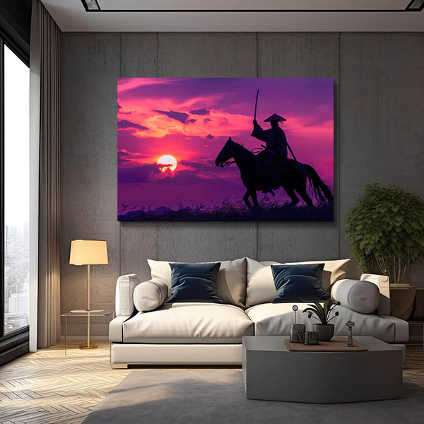 Crépuscule du Samouraï Tableau Japonais | TableauDecoModerne®