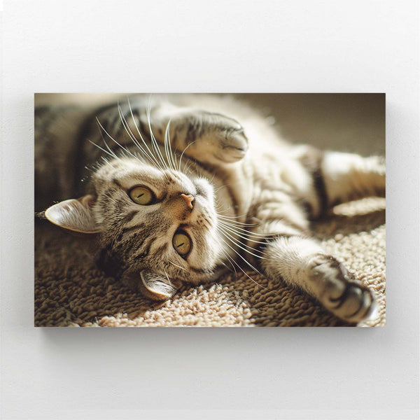 Détendu Tableau Chat | TableauDecoModerne®