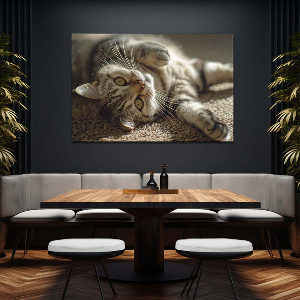 Détendu Tableau Chat | TableauDecoModerne®