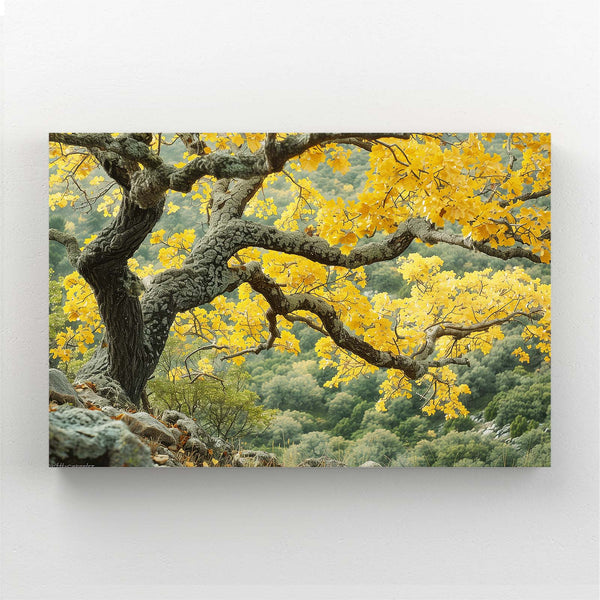 Doré Nature Tableau Arbre | TableauDecoModerne®