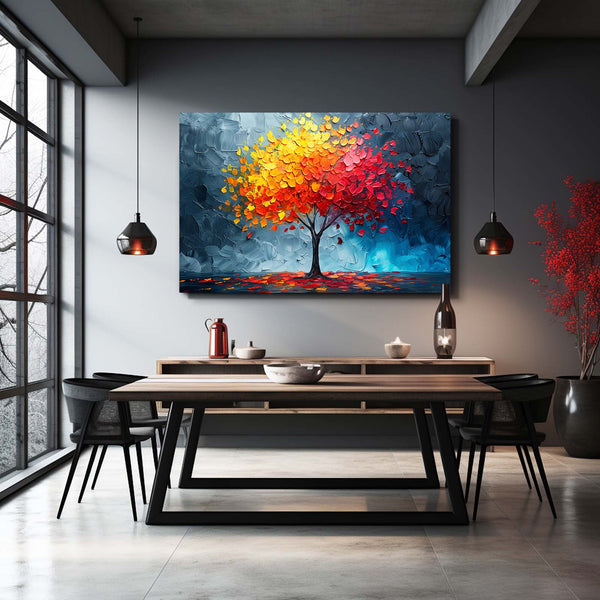 Éclatant Tableau Arbre | TableauDecoModerne®