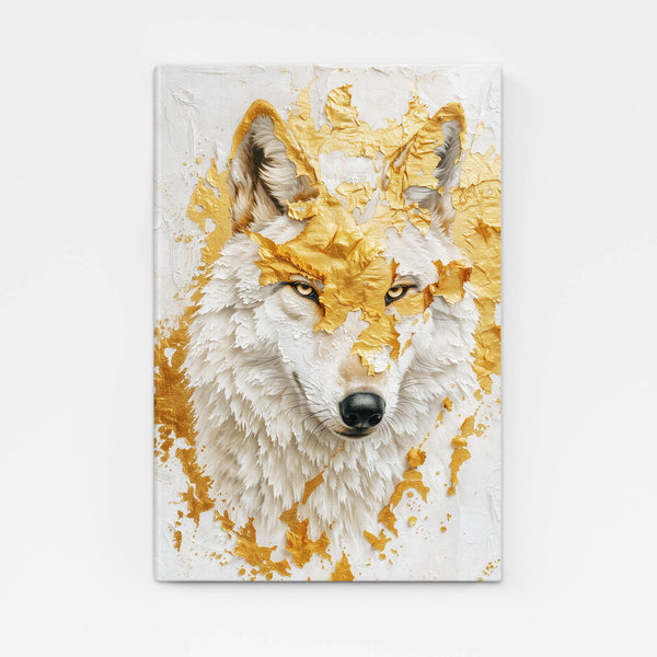 Éclatant Tableau Loup | TableauDecoModerne®