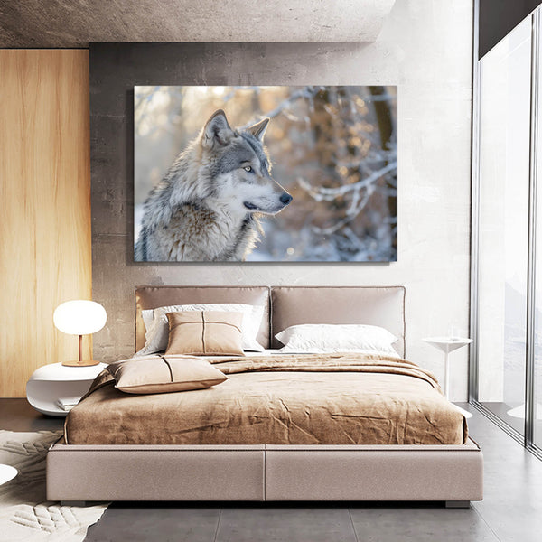 Élégance du Loup Tableau | TableauDecoModerne®