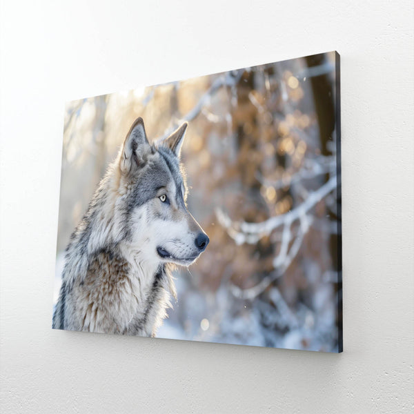 Élégance du Loup Tableau | TableauDecoModerne®