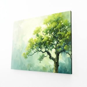 Émeraude Tableau Arbre | TableauDecoModerne®