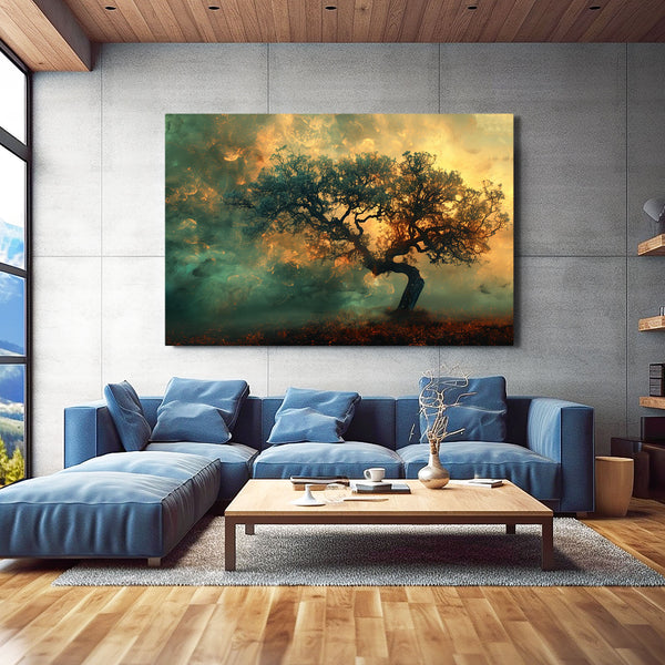 Énigmatique Tableau Arbre | TableauDecoModerne®