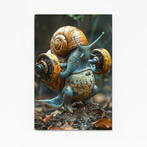 Escargot Puissant Tableau Design | TableauDecoModerne®