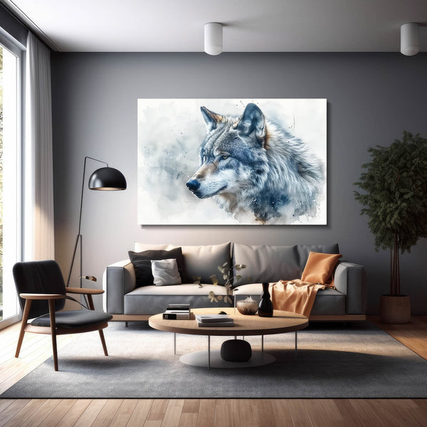 Esprit Libre Tableau Loup | TableauDecoModerne®