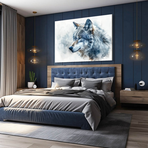 Esprit Libre Tableau Loup | TableauDecoModerne®