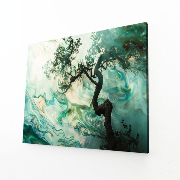 Éthéré Tableau Arbre | TableauDecoModerne®