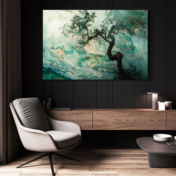 Éthéré Tableau Arbre | TableauDecoModerne®