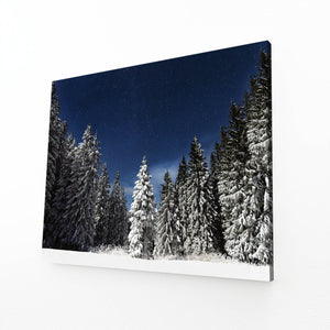 Étoiles Hivernales Tableau Arbre | TableauDecoModerne®