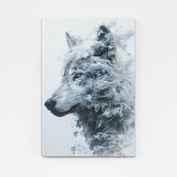 Fantôme Tableau Loup | TableauDecoModerne®