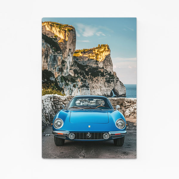 Ferrari Bleu Tableau Voiture | TableauDecoModerne®