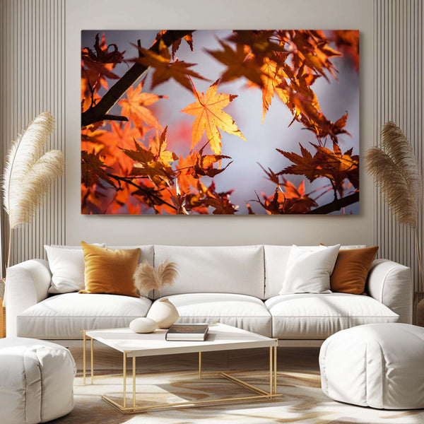 Feuilles d'Automne Tableau Arbre | TableauDecoModerne®