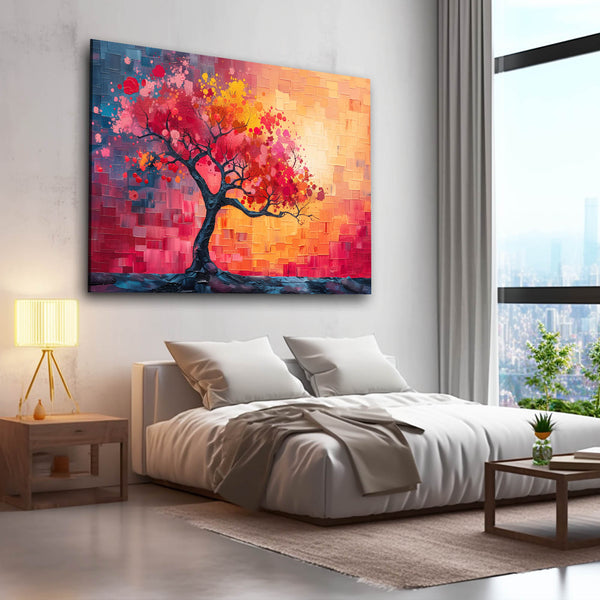 Flamboyant Tableau Arbre | TableauDecoModerne®