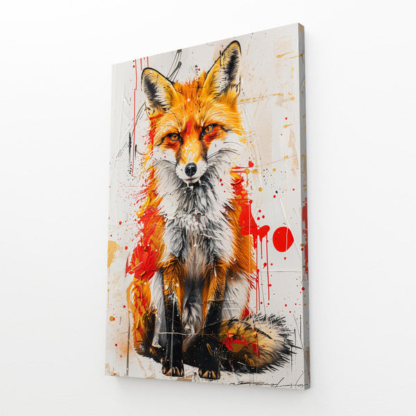 Flèche de Feu Tableau Renard | TableauDecoModerne®